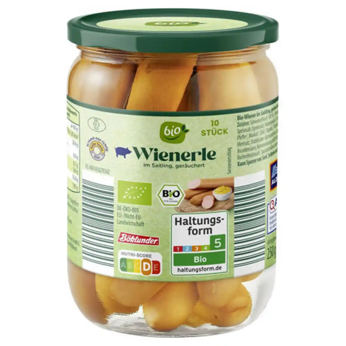 Bild 1 von Bio-Wienerle 250 g, Wiener