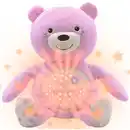 Bild 1 von Chicco - Nachtlicht für Babys mit Musik - Bär - rosa