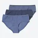 Bild 1 von Damen-Panty aus Baumwolle, 3er-Pack