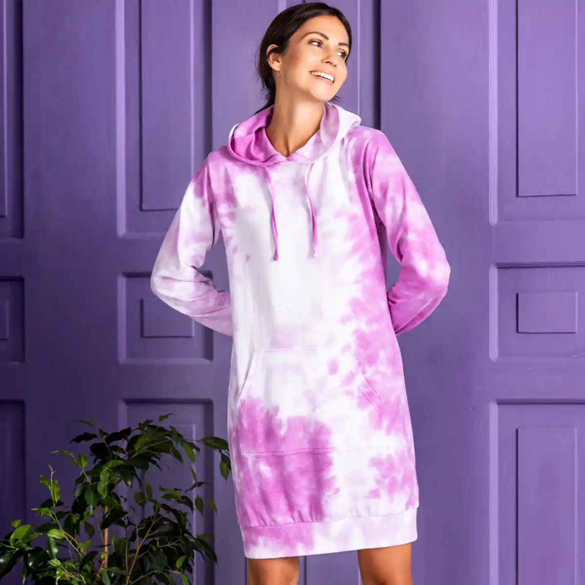 Bild 4 von Sweat-Kapuzenkleid
