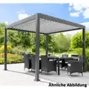 Bild 2 von Alu Pergola mit beweglicher Entlüftung, ca. 300 x 360 x 230 cm - Anthrazit