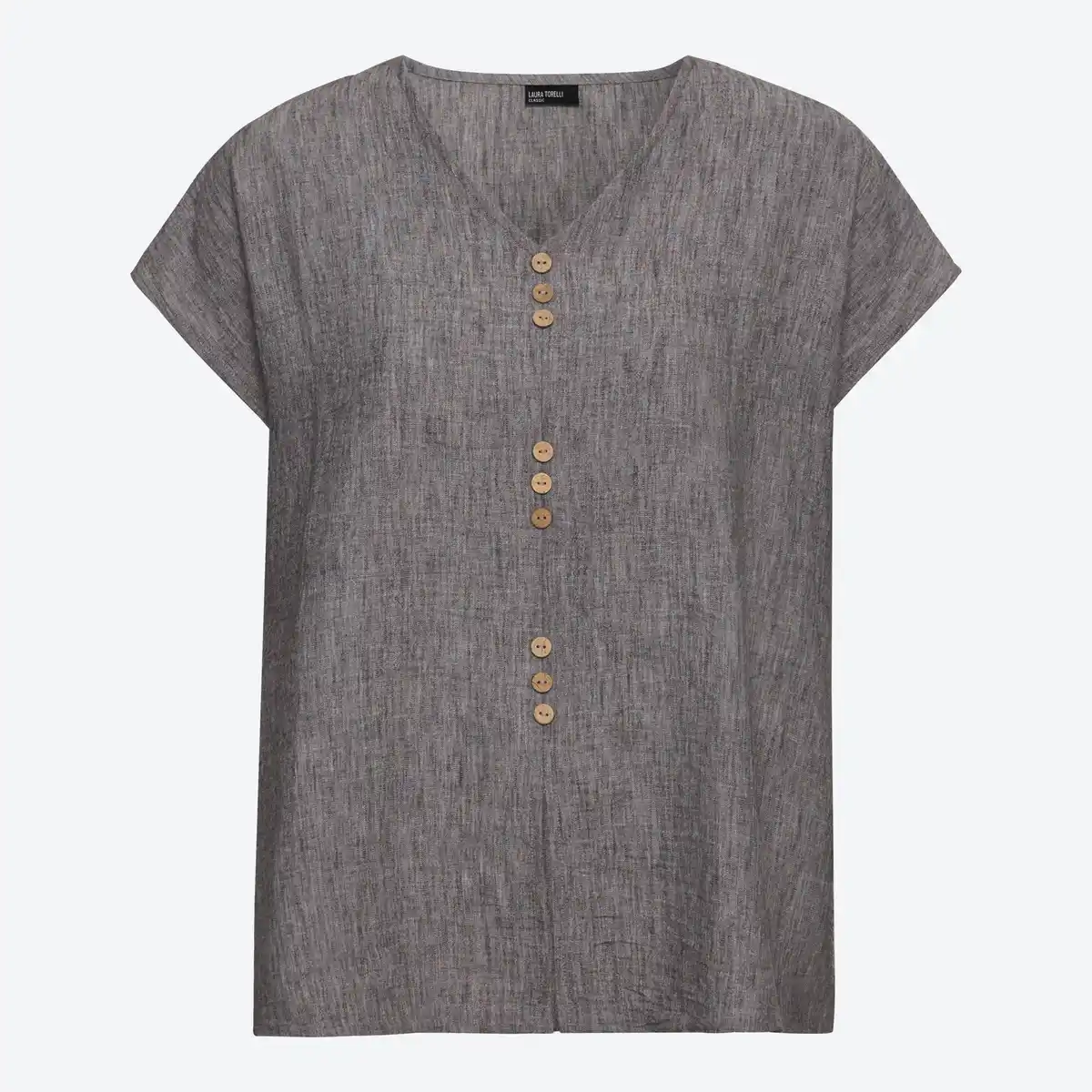 Bild 3 von Damen-Bluse mit V-Ausschnitt