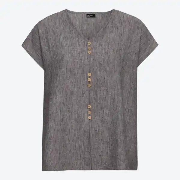 Bild 3 von Damen-Bluse mit V-Ausschnitt
