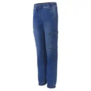 L&D Kinder Jeans, Jungen, Mittelblau, 134