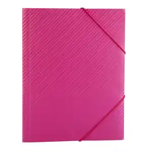 Sammelmappe/ Eckspanner DIN A3 - Carbon Design - Pink