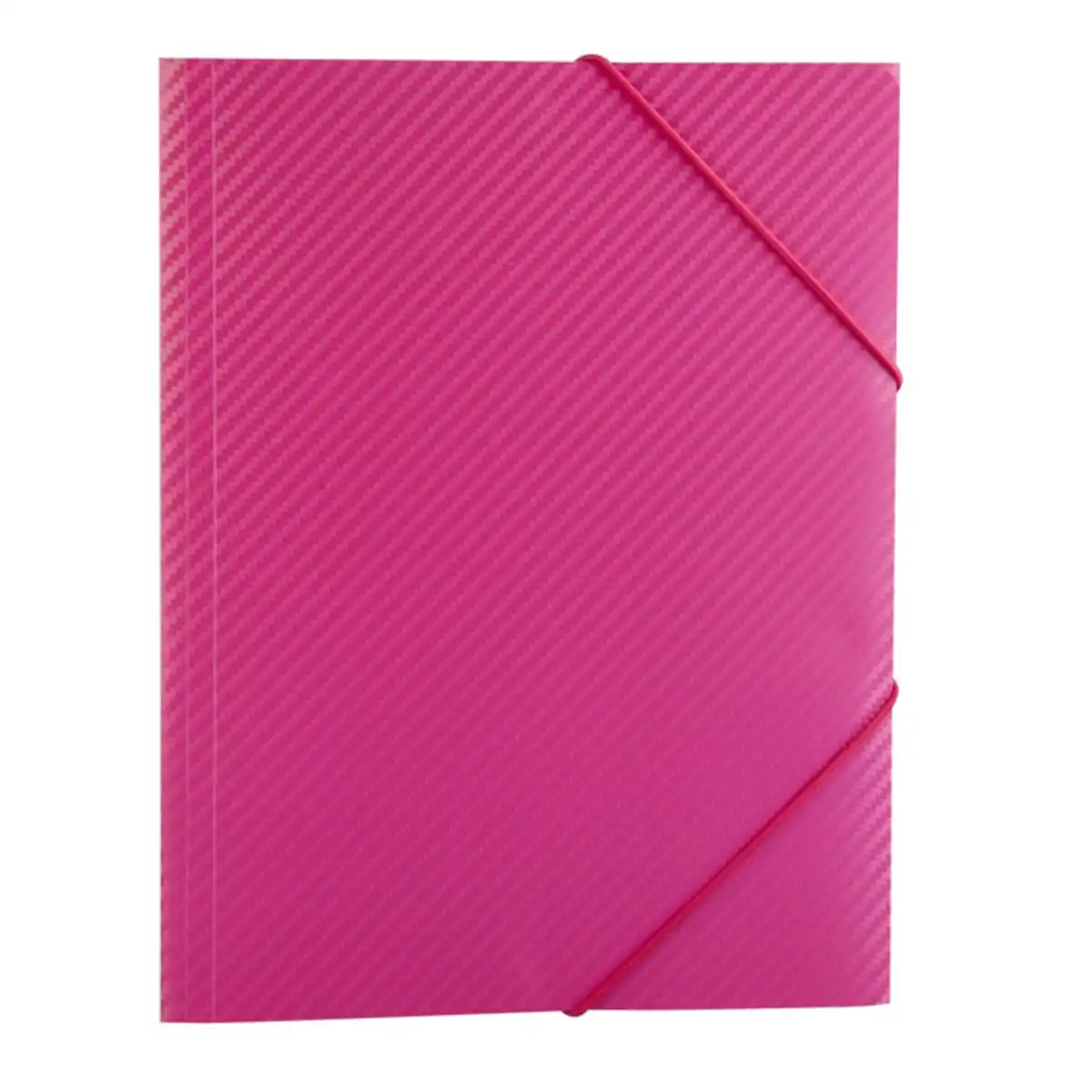 Bild 1 von Sammelmappe/ Eckspanner DIN A3 - Carbon Design - Pink