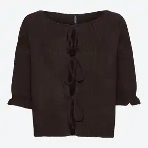 Damen-Cardigan mit Bindebandschleifen