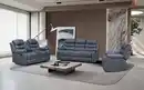 Bild 1 von Home Cinema Relaxsofa Set 3-tlg. mit 5 Relaxfunktionen und Mittelkonsole - Dunkelgrau