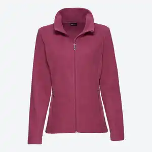 Damen-Fleecejacke mit Reißverschluss