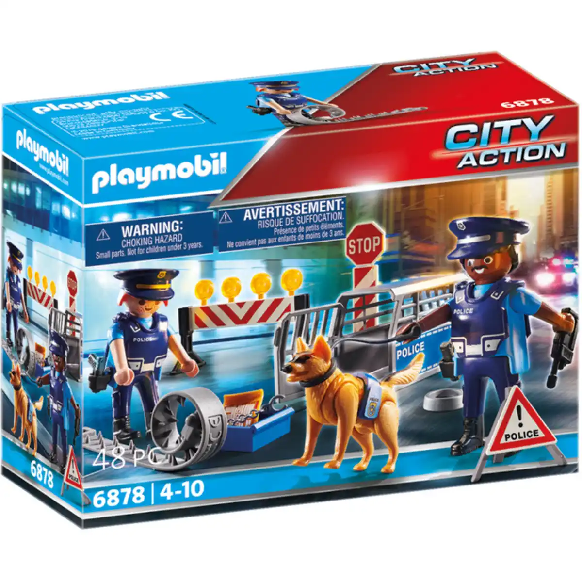 Bild 1 von Playmobil® 6878 - Polizei-Straßensperre - Playmobil City Action