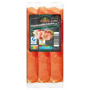 GUT DREI EICHEN Genießer Schinken 80 g, Schwarzwälder Schinken