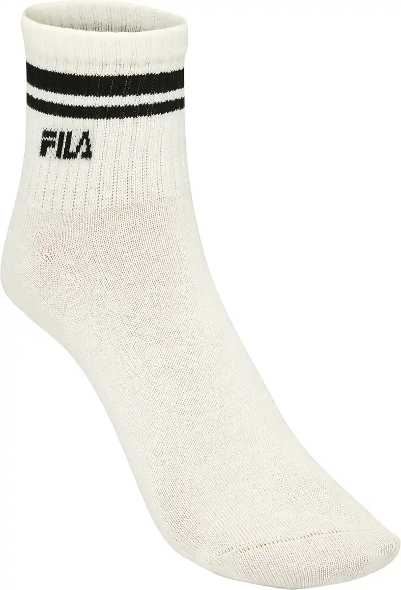 Bild 2 von FILA Fila Quartersocken 3er-Set weiß/beige/mint Gr. 35/38