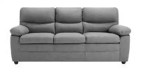 Bild 3 von 3tlg. Couchgarnitur gepolstert - Dunkelgrau