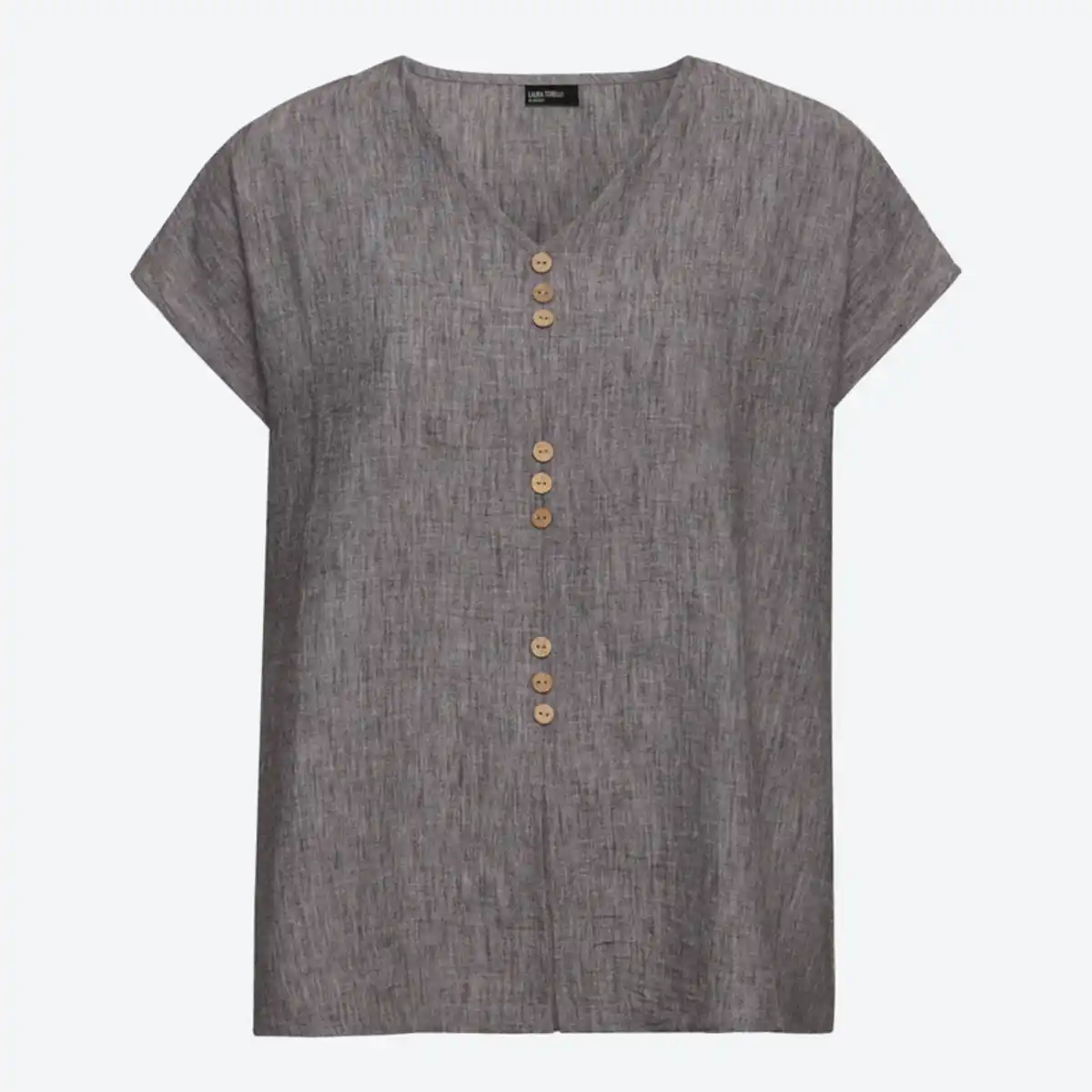 Bild 2 von Damen-Bluse mit V-Ausschnitt