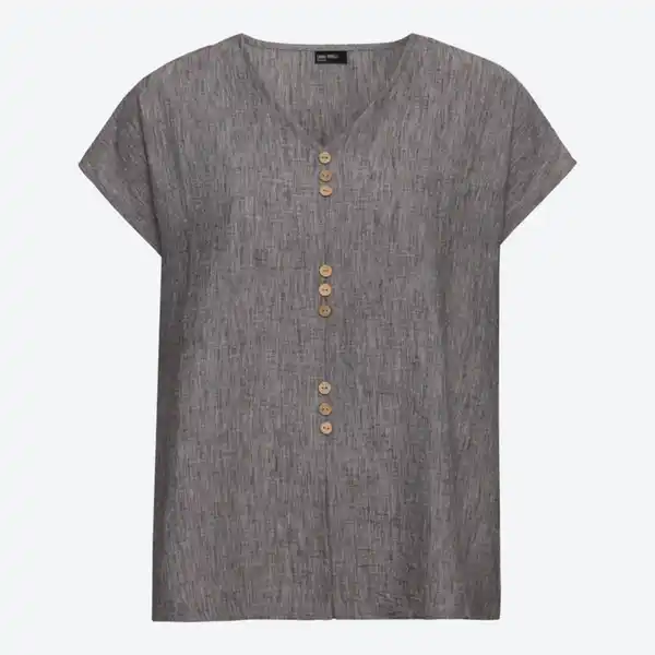 Bild 2 von Damen-Bluse mit V-Ausschnitt