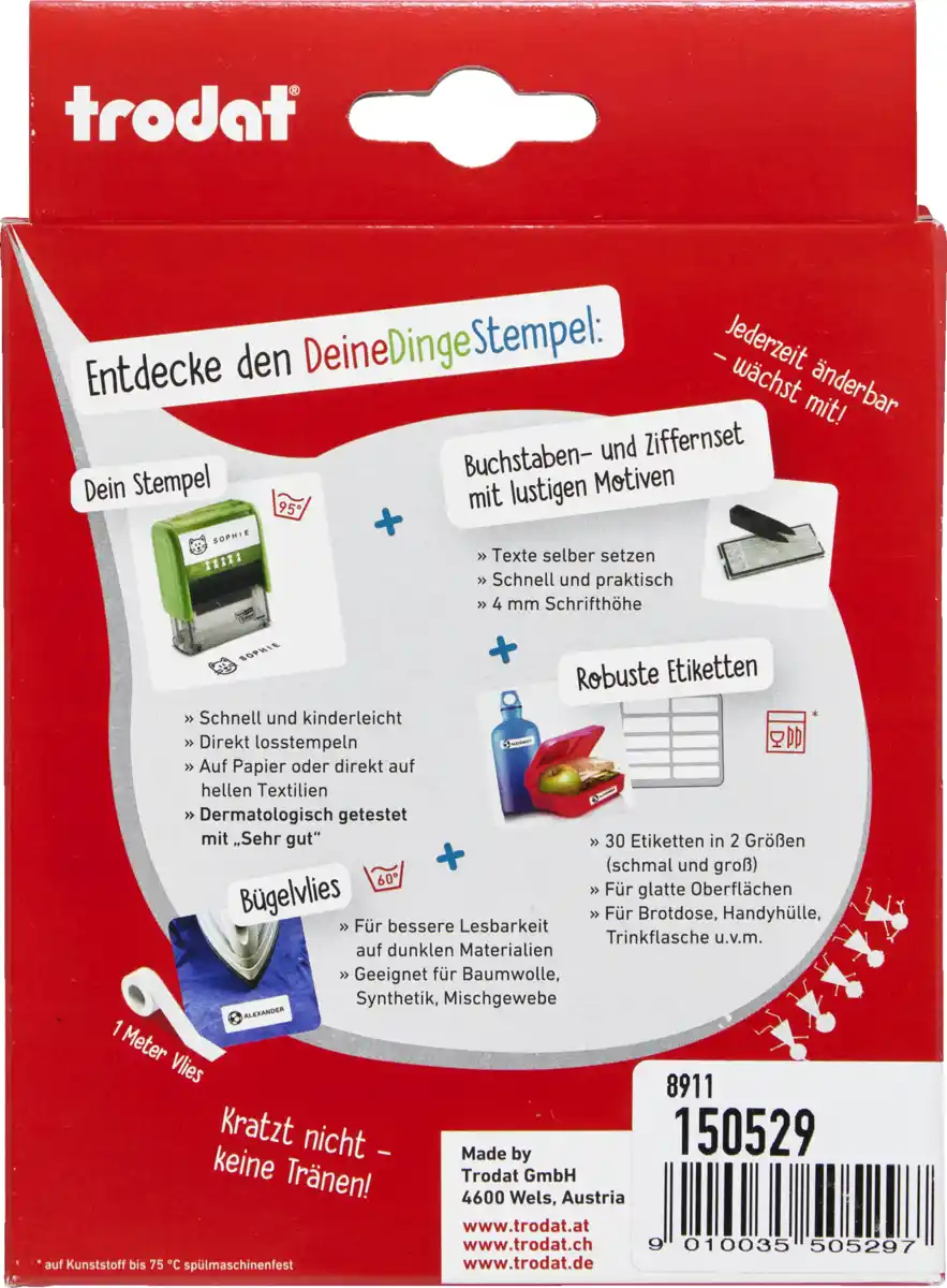 Bild 2 von Trodat Deine Dinge Stempel - Alles stempeln