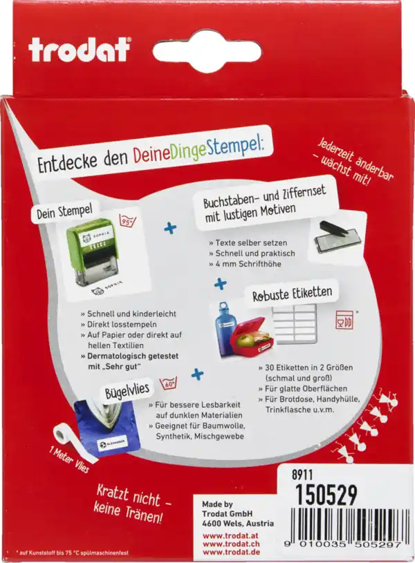 Bild 2 von Trodat Deine Dinge Stempel - Alles stempeln