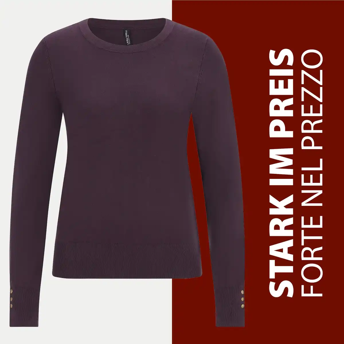 Bild 1 von Damen-Pullover mit hohem Viskose-Anteil
