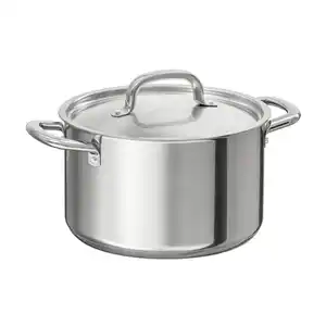 IKEA 365+ Topf mit Deckel, Edelstahl, 5.0 l