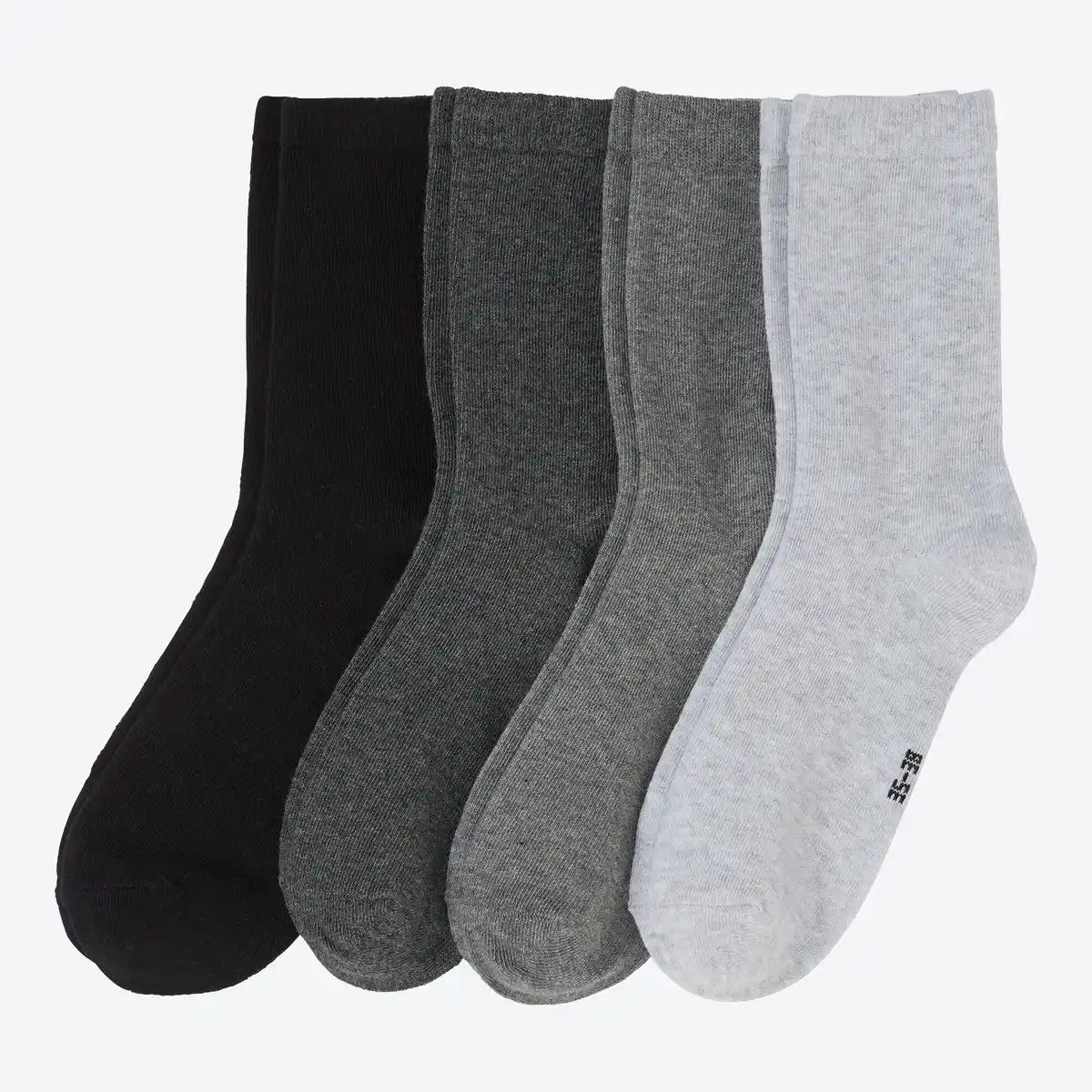Bild 1 von Damen-Socken mit hohem Baumwollanteil, 4er-Pack