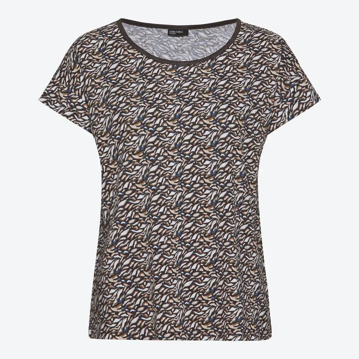 Bild 1 von Damen-T-Shirt mit Allover-Print