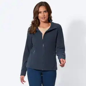 Damen-Fleecejacke mit Reißverschluss