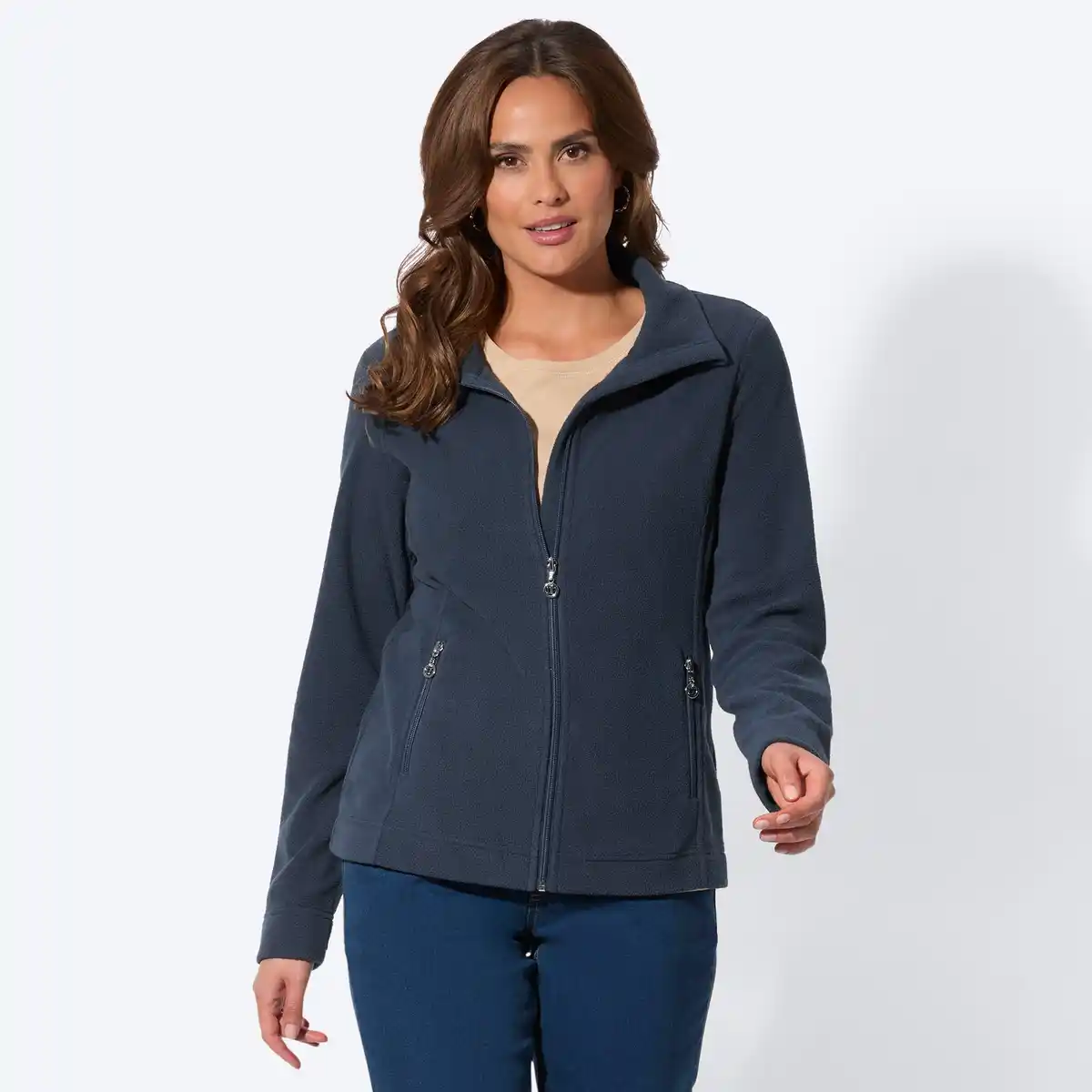 Bild 1 von Damen-Fleecejacke mit Reißverschluss