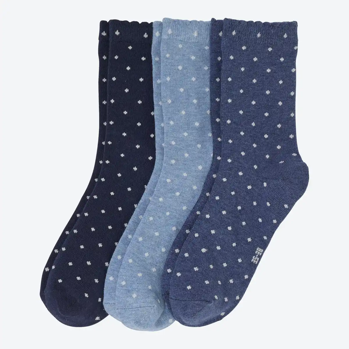 Bild 1 von Damen-Socken mit hohem Baumwollanteil, 3er-Pack