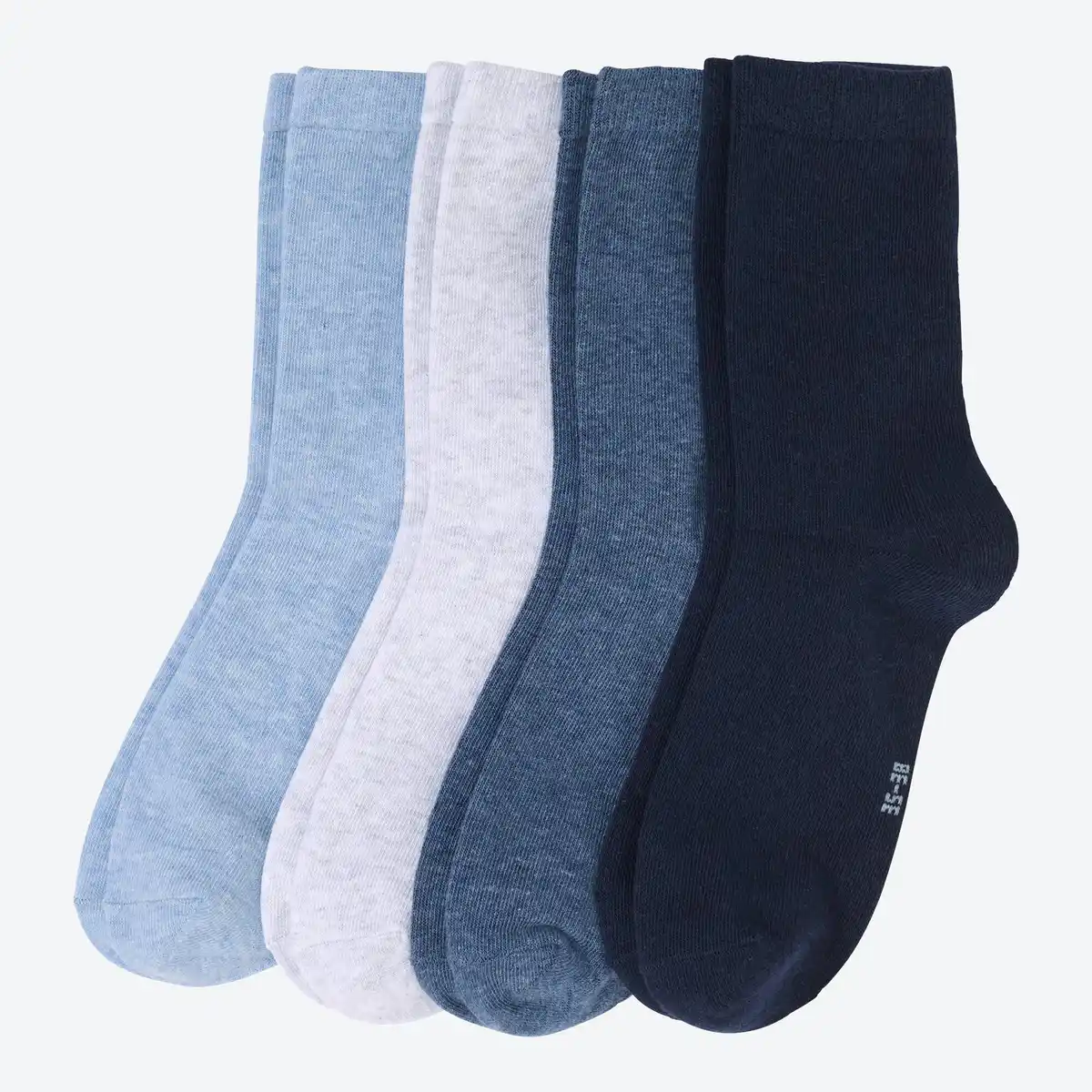 Bild 1 von Damen-Socken mit hohem Baumwollanteil, 4er-Pack