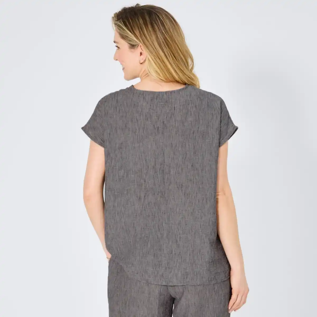Bild 4 von Damen-Bluse mit V-Ausschnitt
