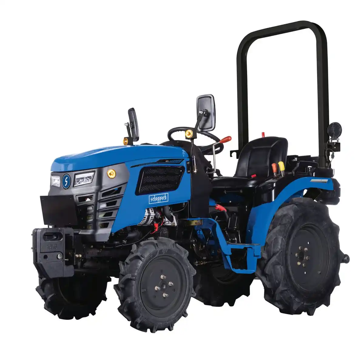Bild 1 von Scheppach MT25 Kompakttraktor 25 PS Allrad Diesel mit KAT 1 Dreipunktaufnahme und Straßenzulassung