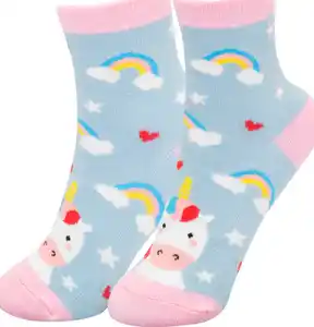 IDEENWELT IdeenW Zaubersocke Einhorn