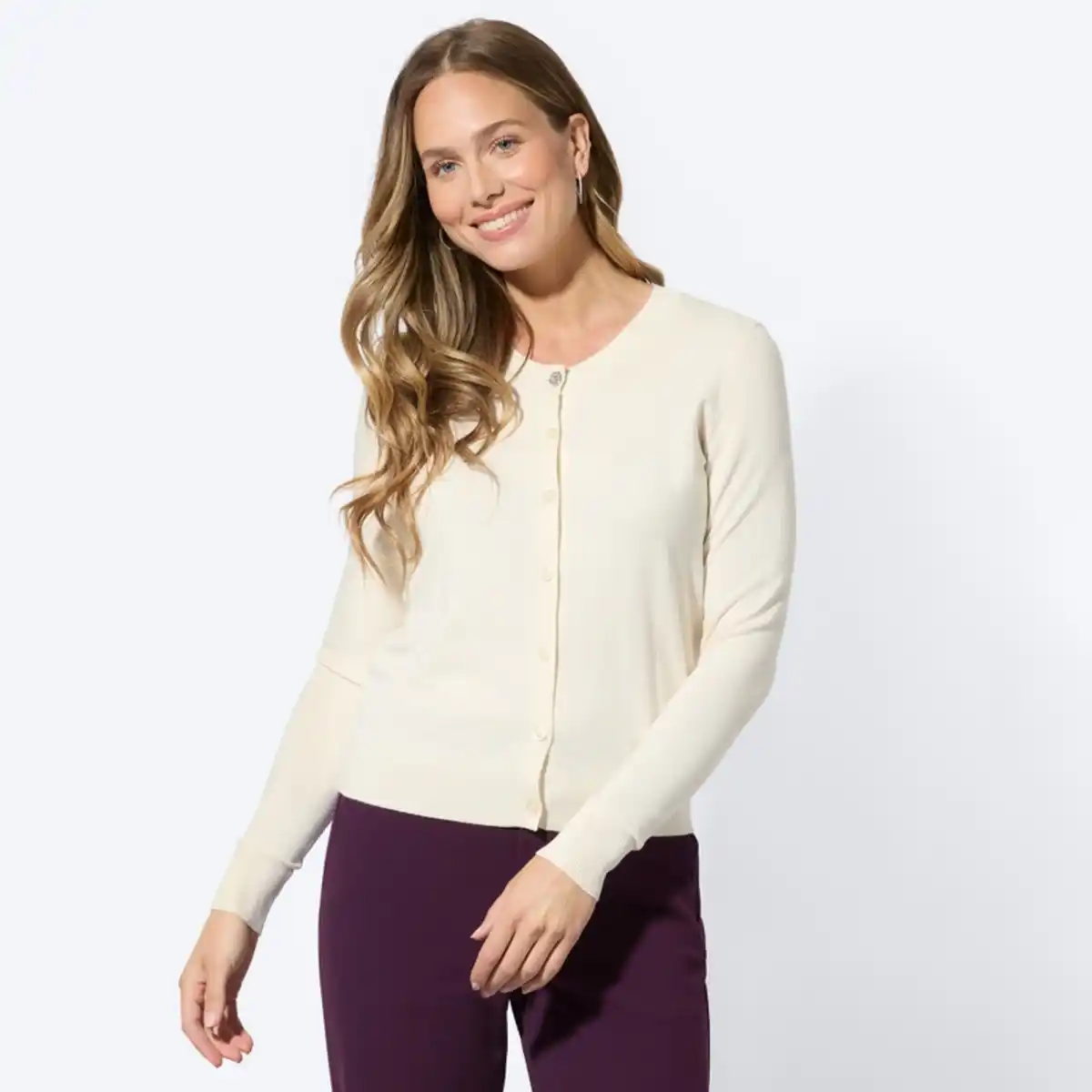 Bild 4 von Damen-Cardigan mit Viskose
