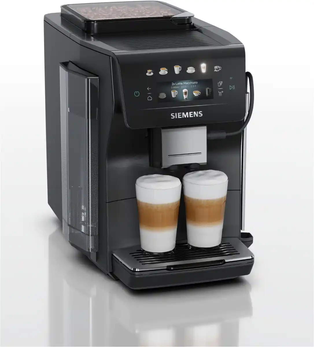 Bild 1 von TP601E19 Kaffee-Vollautomat Klavierlack schwarz, Keramik-Mahlwerk, 15 bar, 1,8 l, Steuerung über Smartphone