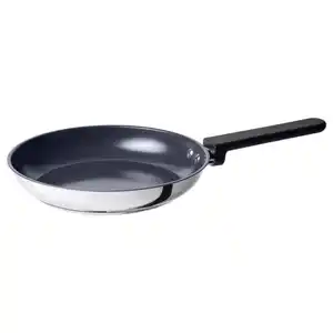 MIDDAGSMAT Bratpfanne, Antihaftbeschichtung/Edelstahl, 24 cm