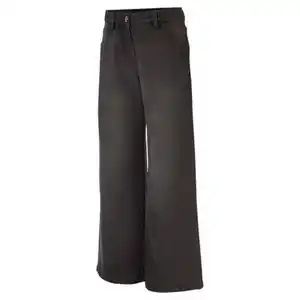 L&D Kinder Jeans, Mädchen, Mittelgrau, 128