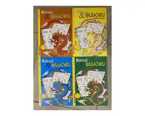 Rätsel-/Sudokuheft, A5, 128 Seiten