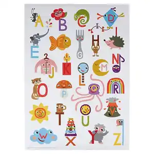 Vorschulhefte und Kinderposter, ABC + Zahlen