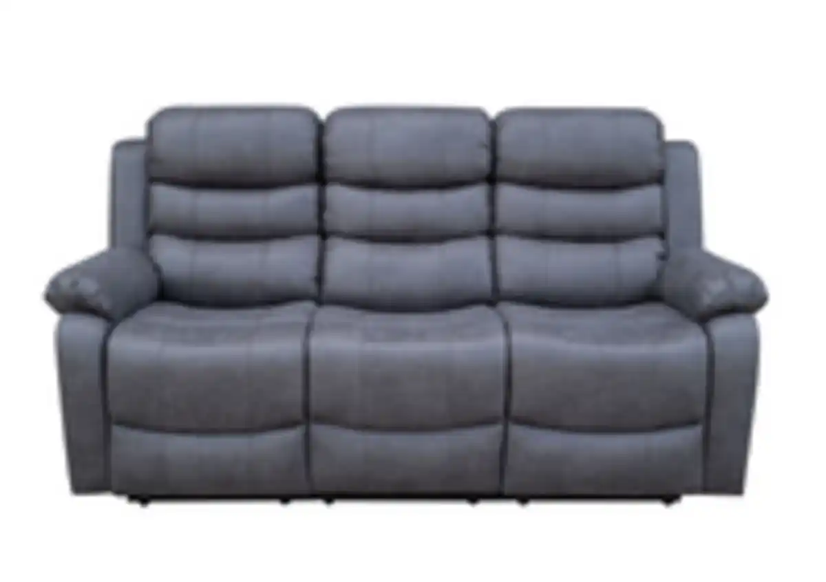 Bild 4 von Home Cinema Relaxsofa Set 3-tlg. mit 5 Relaxfunktionen und Mittelkonsole - Dunkelgrau