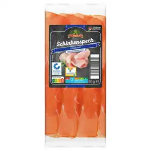 GUT DREI EICHEN Genießer Schinken 80 g, Schinkenspeck