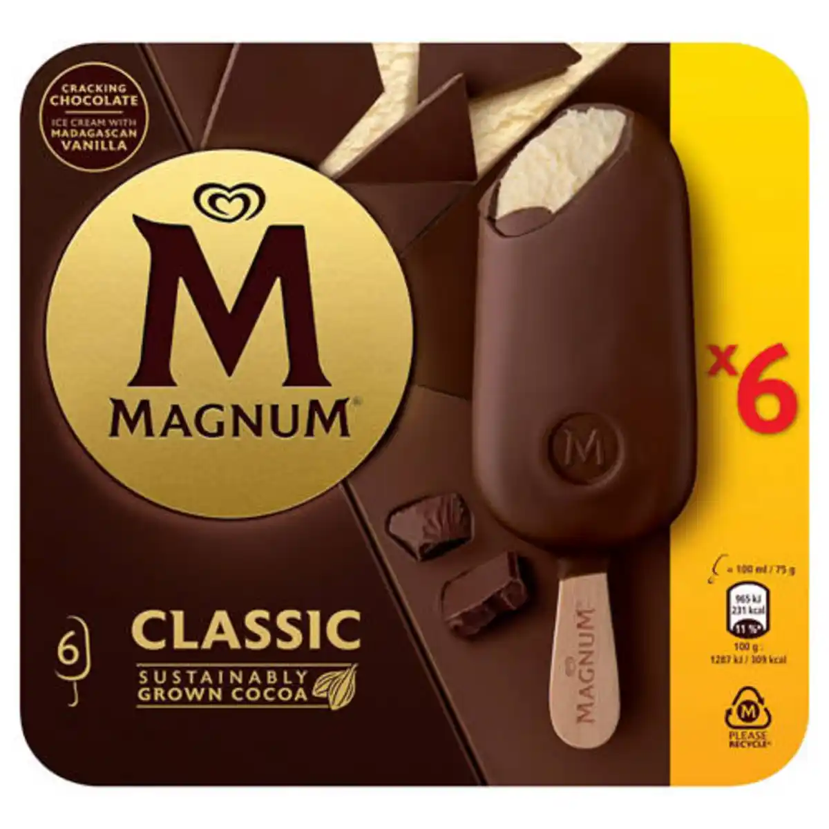 Bild 1 von MAGNUM Eis Classic 600 ml