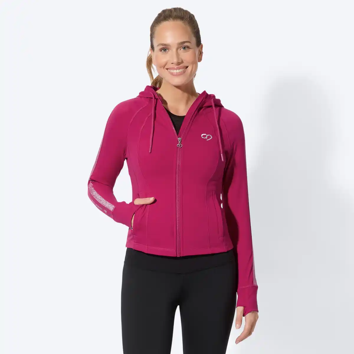Bild 1 von Damen-Trainingsjacke mit Kapuze
