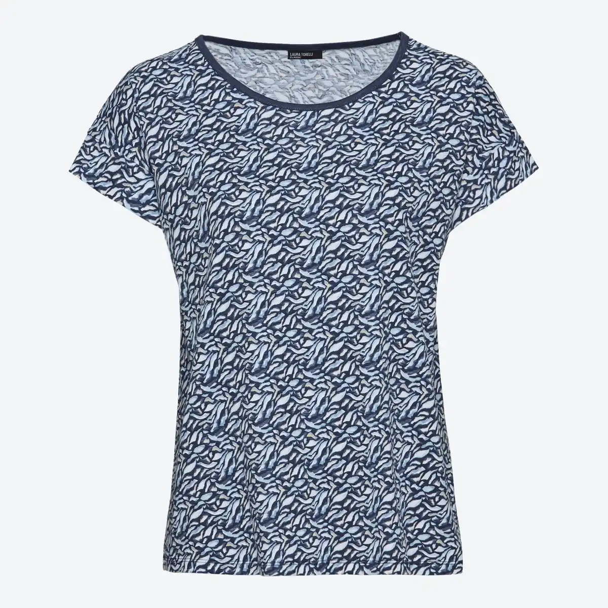 Bild 1 von Damen-T-Shirt mit Allover-Print