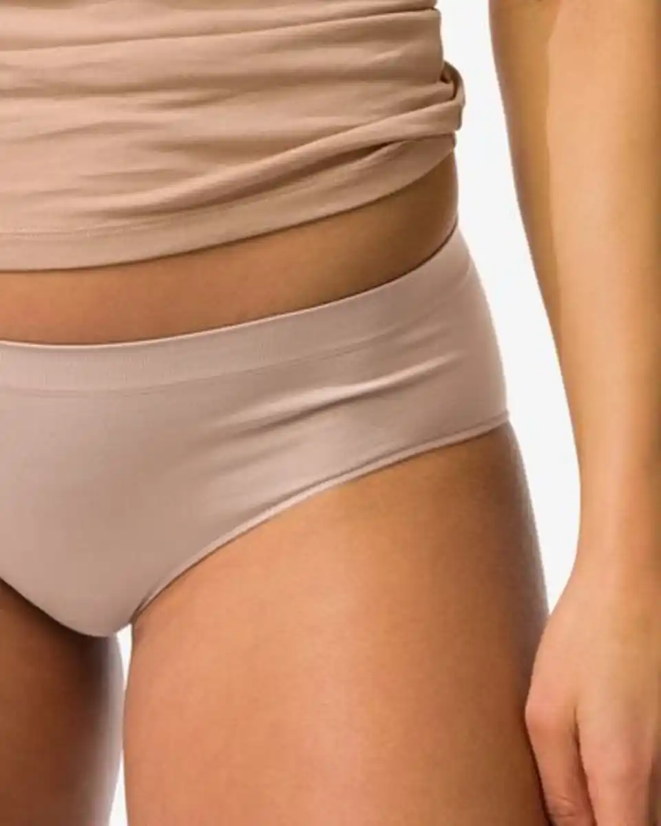 Bild 4 von Damen-Hipster, nahtlos, aus Mikrofaser beige