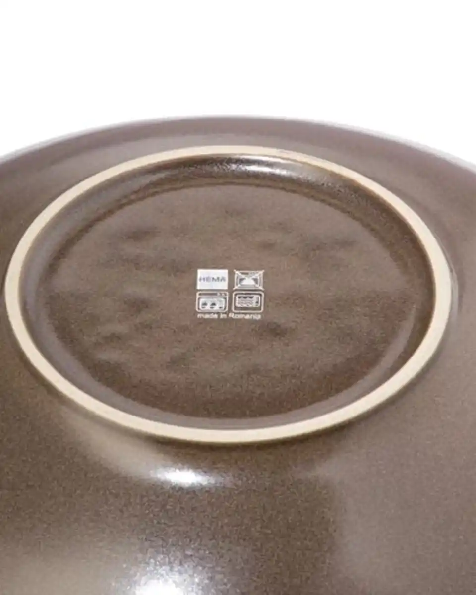 Bild 3 von Salatschüssel, Ø 28,5 cm, Puur, Steingut, dunkelbraun