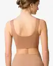 Bild 3 von Nicht vorgeformtes Bustier, nahtlos ohne Bügel mittelbraun
