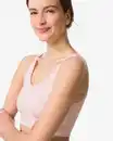 Bild 1 von Nicht vorgeformtes Bustier, nahtlos ohne Bügel hellrosa