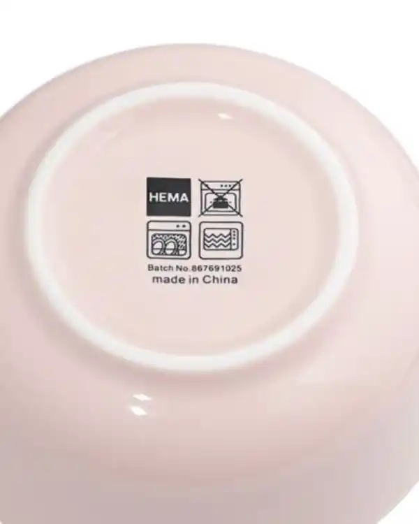 Bild 3 von Schale Ø 11 cm, Knap, New Bone China, rosa