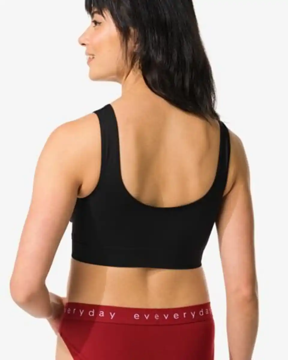 Bild 3 von Damen-Bustier, nicht vorgeformt, nahtlos schwarz