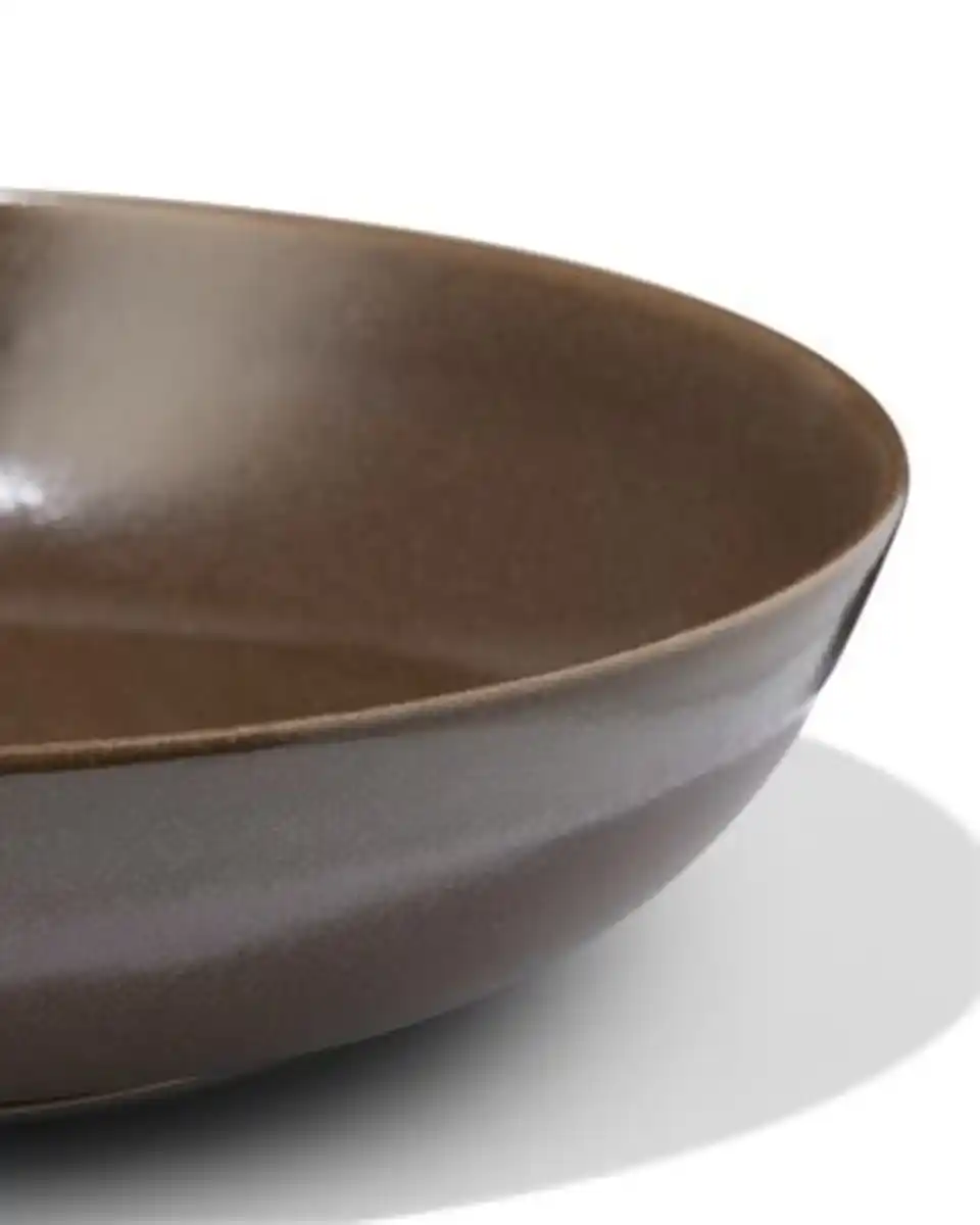 Bild 4 von Suppenteller Ø 22 cm, Puur, Steingut, dunkelbraun